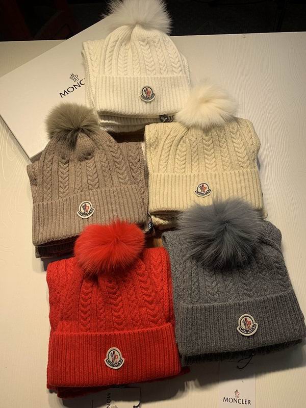Moncler scarf hat hm51